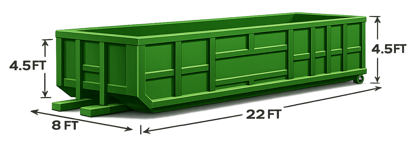 20 YD Dumpster Icon Ready Waste